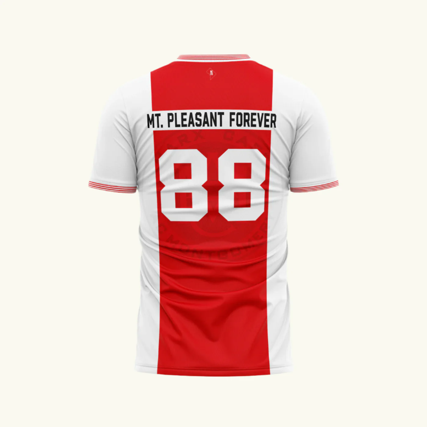 AC Montgomery Red & White Jersey - Image 2