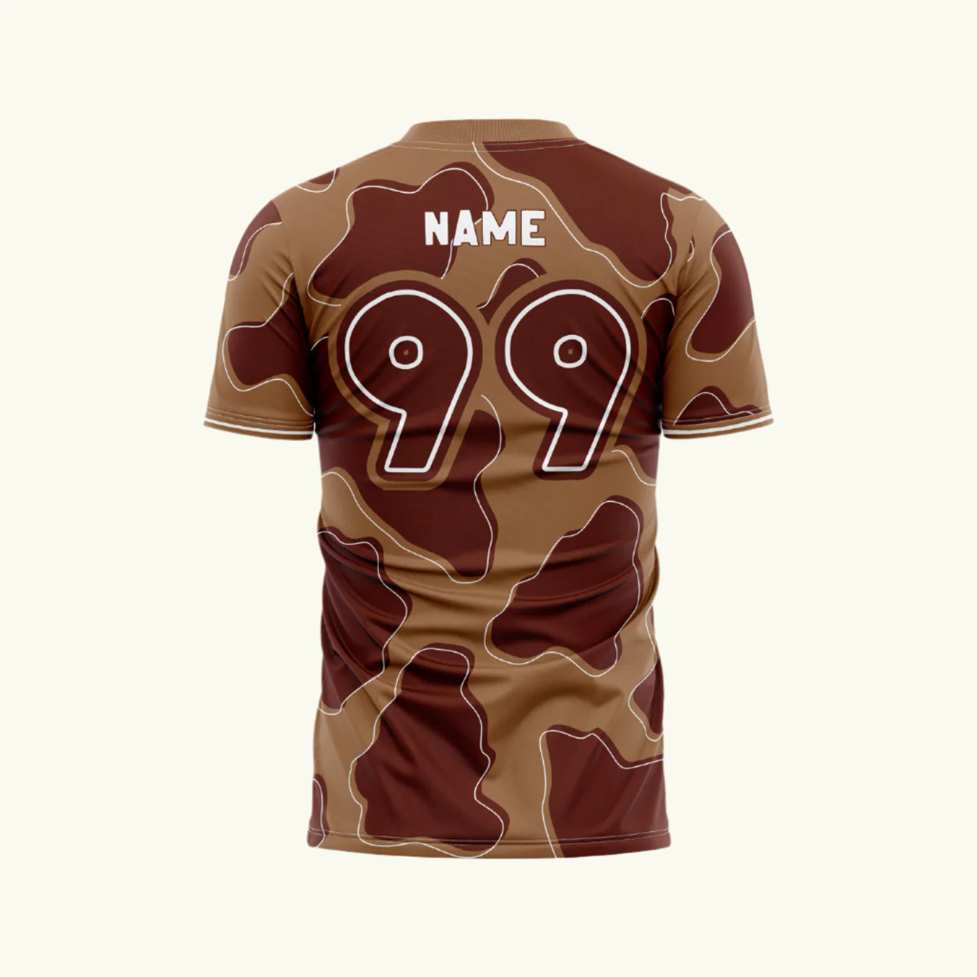 Dairy World FC Brown Jersey - Image 2