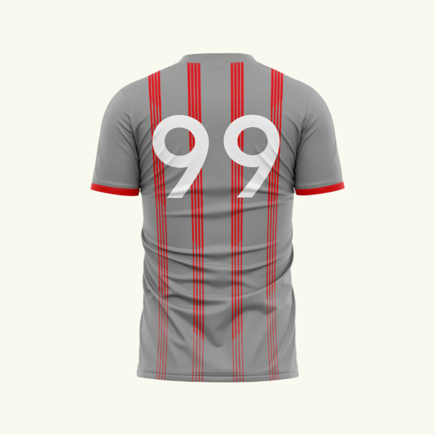 Prison City Warriors Grey Jersey - Image 2