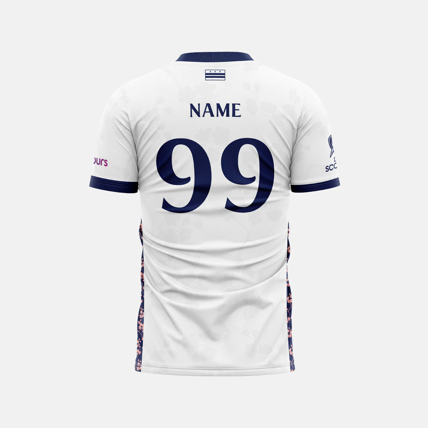 Washington DC Spurs Cherry Blossom Jersey - Image 2